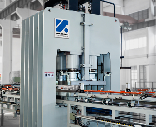 縱向型快速貼面生產線